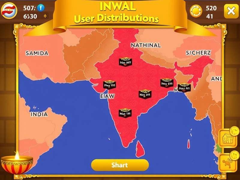 Coin Collector India User Distribution Map